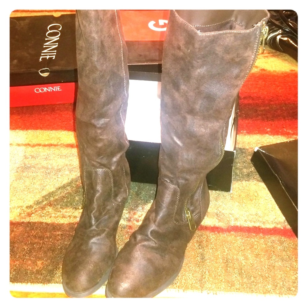 Knee high boots